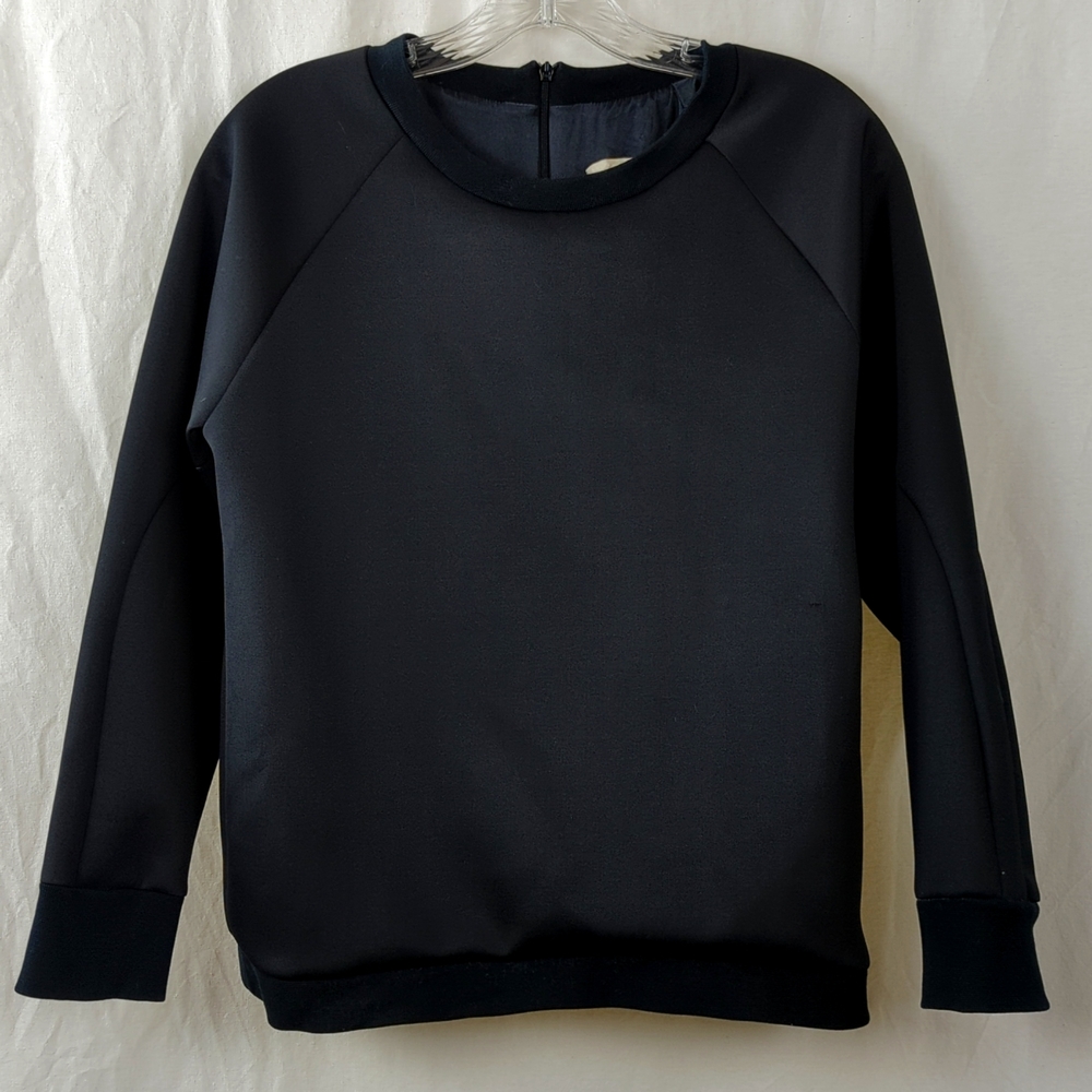 GOLDEN GOOSE DELUXE BRAND VENEZIA HEAVY BLACK SWEATSHIRT